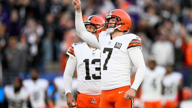 Browns and Dustin Hopkins Extend Contract Through 2027, Making Him NFL’s 5th Highest-Paid Kicker 2